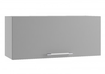 Арка ПГ 800 шкаф верхний горизонтальный (Штукатурка серая/корпус Серый) в Стрелке - strelka.mebel54.com | фото