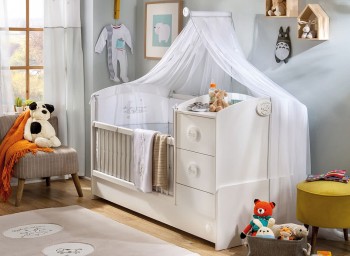BABY COTTON Детская кровать-трансформер 2 20.24.1016.00 в Стрелке - strelka.mebel54.com | фото