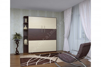 Комплект мебели со шкаф-кроватью трансформер Ульяна в Стрелке - strelka.mebel54.com | фото
