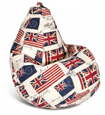 Кресло-мешок Британский Флаг в Стрелке - strelka.mebel54.com | фото