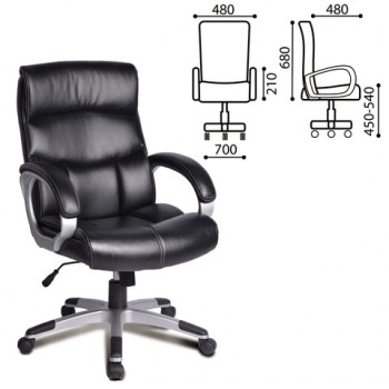 Кресло офисное BRABIX Impulse EX-505 в Стрелке - strelka.mebel54.com | фото