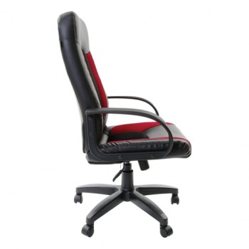 Кресло офисное BRABIX Strike EX-525 (черно-красный) в Стрелке - strelka.mebel54.com | фото