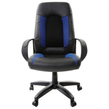 Кресло офисное BRABIX Strike EX-525 (сине-черный) в Стрелке - strelka.mebel54.com | фото