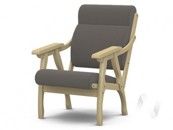 Кресло Вега-10 (бесцветный лак/ULTRA STONE) в Стрелке - strelka.mebel54.com | фото