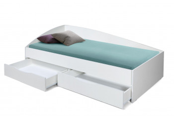 Кровать одинарная "Фея-3" (асимм.) (1900х800) в Стрелке - strelka.mebel54.com | фото