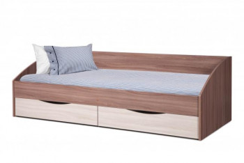 Кровать одинарная "Фея-3" (симметричная) в Стрелке - strelka.mebel54.com | фото