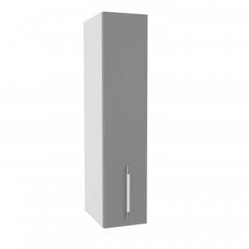 Лофт ВП 200 шкаф верхний высокий (Штукатурка белая/корпус Серый) в Стрелке - strelka.mebel54.com | фото