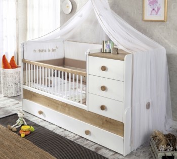 NATURA BABY Детская кровать-трансформер 20.31.1015.00 в Стрелке - strelka.mebel54.com | фото