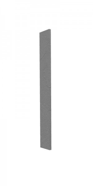 Панель торцевая (для шкафа верхнего торцевого высокого) ВПТ 400 Лофт (Штукатурка серая) в Стрелке - strelka.mebel54.com | фото