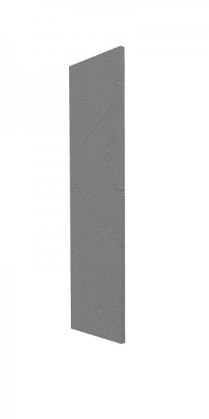 Панель торцевая (для шкафа верхнего высокого) ВП Лофт (Штукатурка серая) в Стрелке - strelka.mebel54.com | фото