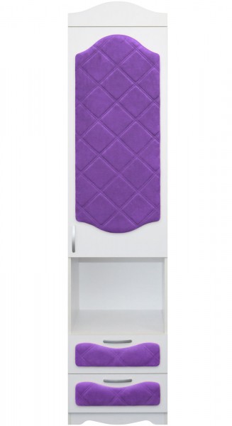 Пенал с ящиками серии Иллюзия 32 Фиолетовый в Стрелке - strelka.mebel54.com | фото