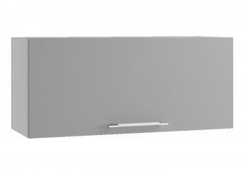 Ройс ПГ 800 Шкаф верхний горизонтальный (Графит софт/корпус Серый) в Стрелке - strelka.mebel54.com | фото