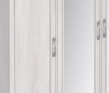Шкаф 4-х дверный СБ-2389 Флоренция (Дуб Сонома Белый) в Стрелке - strelka.mebel54.com | фото