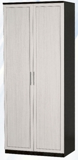 Шкаф для одежды ДЛЯ ГОСТИНОЙ ШО-900 Венге/Дуб выбеленный в Стрелке - strelka.mebel54.com | фото