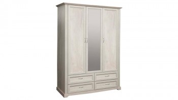 Шкаф для одежды "Сохо" (бетон пайн белый/4 ящика/1532) в Стрелке - strelka.mebel54.com | фото