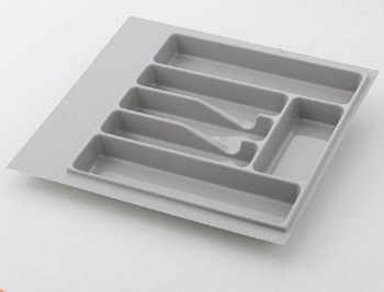 Вкладыш для кухонных принадлежностей, серый, Volpato 300 мм в Стрелке - strelka.mebel54.com | фото